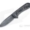 CIVIVI Elementum Black Damascus Copper Carbon Fiber Shred Liner Lock Flipper C907C-DS3 -Outlet Flippers Store c907c ds3 1