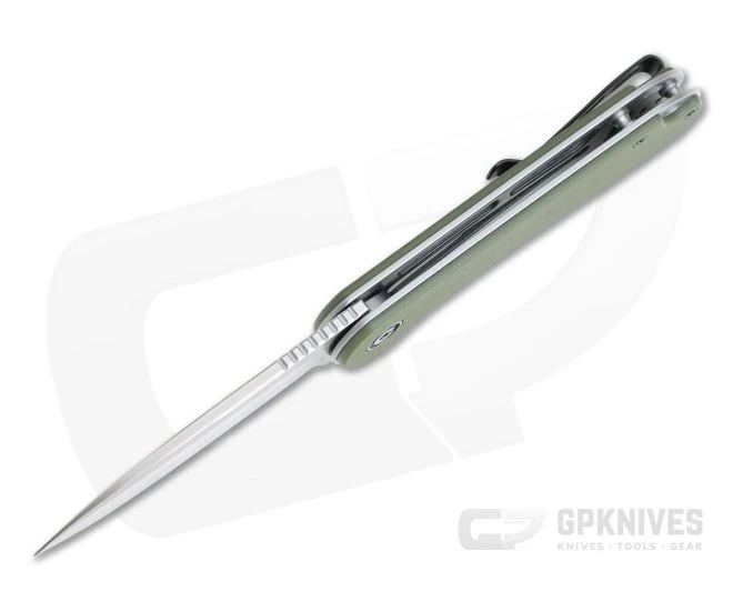 CIVIVI Elementum C907E Green G10 Satin D2 Liner Lock Flipper 5 CIVIVI Elementum C907E Green G10 Satin D2 Liner Lock Flipper - Image 3