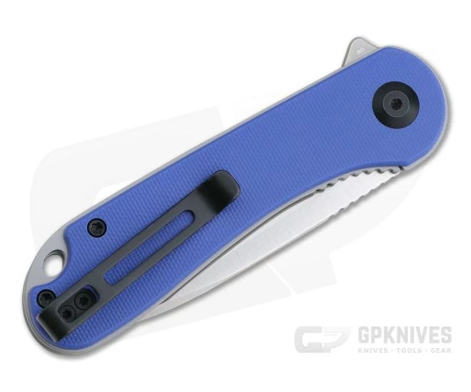 CIVIVI Elementum C907F Blue G10 Satin D2 Liner Lock Flipper 4 CIVIVI Elementum C907F Blue G10 Satin D2 Liner Lock Flipper - Image 2