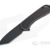 CIVIVI Elementum Tanto Black Copper Black Stonewashed D2 Liner Lock Flipper C907T-B