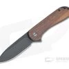 CIVIVI Elementum C907U Cuibourtia Wood Dark Stonewashed D2 Liner Lock Flipper