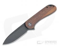 CIVIVI Elementum C907U Cuibourtia Wood Dark Stonewashed D2 Liner Lock Flipper
