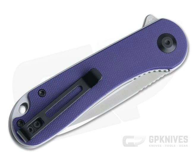 CIVIVI Elementum C907V Purple G10 Satin D2 Liner Lock Flipper 4 CIVIVI Elementum C907V Purple G10 Satin D2 Liner Lock Flipper - Image 2