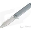 CIVIVI Chronic Satin 9Cr18MoV Gray G10 Liner Lock Flipper C917A