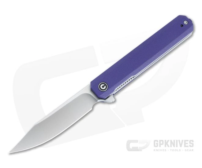CIVIVI Chronic Satin 9Cr18MoV Purple G10 Liner Lock Flipper C917D 3 CIVIVI Chronic Satin 9Cr18MoV Purple G10 Liner Lock Flipper C917D