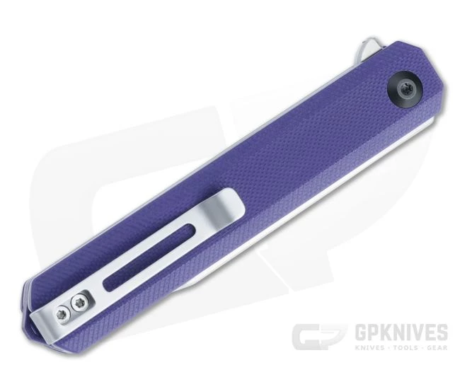 CIVIVI Chronic Satin 9Cr18MoV Purple G10 Liner Lock Flipper C917D 4 CIVIVI Chronic Satin 9Cr18MoV Purple G10 Liner Lock Flipper C917D - Image 2