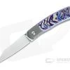 Suprlativ Knives Canibl Mokuti #13 Front Flipper Blade Show 2022 Satin M390 Folder