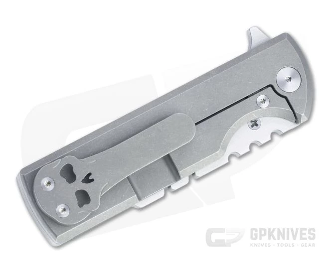 Chaves Ultramar C.H.U.B. Flipper Black Micarta Titanium Folding Utility Knife 4 Chaves Ultramar C.H.U.B. Flipper Black Micarta Titanium Folding Utility Knife - Image 2