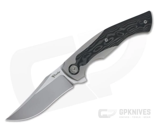 Reate Knives Coyote ELB Stonewashed M390 Carbon Fiber Titanium Frame Lock Flipper 3 Reate Knives Coyote ELB Stonewashed M390 Carbon Fiber Titanium Frame Lock Flipper