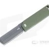 D Rocket Design MaximX EDC Flipper Black M390 Green G10 Folding Knife 0038 -Outlet Flippers Store drd0038 1