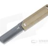 D Rocket Design MaximX EDC Flipper Black M390 Brown Micarta Folding Knife 0040 -Outlet Flippers Store drd0040 1