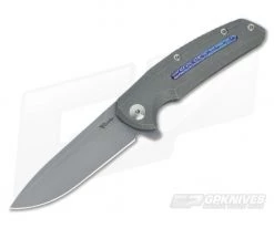 Reate Epoch Flipper CTS-204P Tumbled Titanium