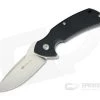 Steel Will Plague Doctor Mini Satin D2 Coarse Black G10 Flipper F16M-01 -Outlet Flippers Store f16m 01 1