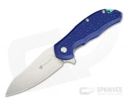 Steel Will Modus D2 Flipper Green Spacer Blue FRN F25-15
