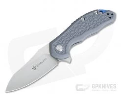 Steel Will Modus Mini Satin D2 Flipper Gray FRN F25M-14
