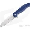 Steel Will Intrigue D2 Flipper Blue FRN Blue Standoffs F45-16 -Outlet Flippers Store f45 16