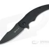 Steel Will Arcturus Flipper Black Stonewashed D2 Black G10 F55-03 -Outlet Flippers Store f55 03 1 1