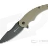Steel Will Arcturus Flipper Black Stonewashed D2 Tan G10 F55-06 1 Steel Will Arcturus Flipper Black Stonewashed D2 Tan G10 F55-06 -Outlet Flippers Store f55 06 2