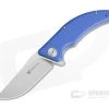 Steel Will Sargas Satin D2 Blue G10 Liner Lock Flipper F60-11 -Outlet Flippers Store f60 11