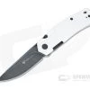 Steel Will Fjord Black Stonewashed D2 White G10 Liner Lock Front Flipper F71-21 2 Steel Will Fjord Black Stonewashed D2 White G10 Liner Lock Front Flipper F71-21 -Outlet Flippers Store f71 21 1