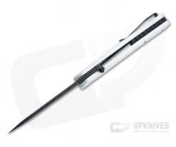 Steel Will Fjord Black Stonewashed D2 White G10 Liner Lock Front Flipper F71-21 7 Steel Will Fjord Black Stonewashed D2 White G10 Liner Lock Front Flipper F71-21 -Outlet Flippers Store f71 21 3