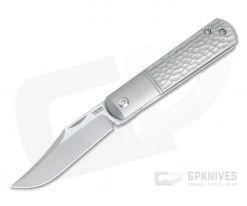Pena Knives X Series Front Flipper Barlow Bolstered Jigged Titanium