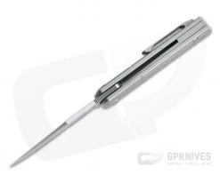 Pena Knives X Series Front Flipper Barlow Bolstered Jigged Titanium -Outlet Flippers Store ffb jt 3