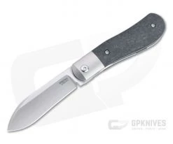 Pena Knives X Series Front Flipper Dogleg Jack Bolstered Marbled Carbon Fiber