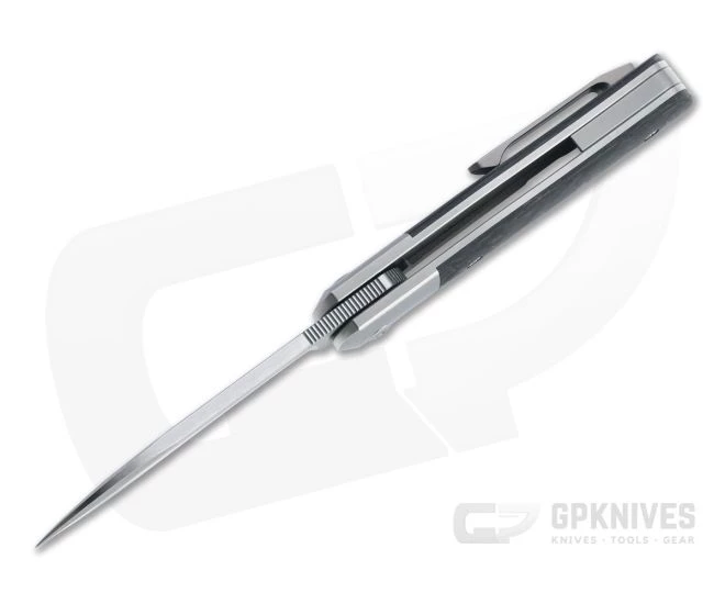 Pena Knives X Series Front Flipper Dogleg Jack Bolstered Marbled Carbon Fiber 5 Pena Knives X Series Front Flipper Dogleg Jack Bolstered Marbled Carbon Fiber - Image 3