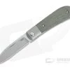 Pena Knives X Series Front Flipper Zulu Bolstered Green Canvas Micarta -Outlet Flippers Store ffz gcm