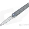 MKM x Zieba Flame Light Flipper Dagger Stonewashed M390 Black Micarta Folder FL02L-BC 2 MKM x Zieba Flame Light Flipper Dagger Stonewashed M390 Black Micarta Folder FL02L-BC -Outlet Flippers Store fl02l bc 1