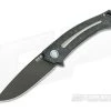 MKM Mikita Burnley Arvenis Black PVD M390 Marbled Carbon Fiber Titanium Inlaid Flipper FX01-MCT -Outlet Flippers Store fx01 mct 3