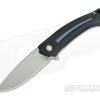 MKM Mikita Burnley Arvenis M390 Grey Aluminum Inlays Black G10 Liner Lock Flipper FX01-MG-GY