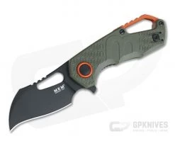 MKM Mikita Vox Isonzo Hawkbill Black Plain N690Co Green FRN FX03-1PGO