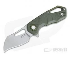 MKM Mikita Voxnaes Isonzo Hawkbill Stonewashed Plain N690Co Green FRN FX03-1PGR