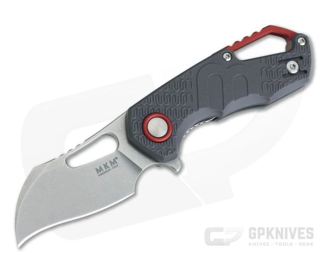 MKM Mikita Vox Isonzo Hawkbill Stonewashed Plain N690Co Wolf Gray FRN FX03-1PGY 3 MKM Mikita Vox Isonzo Hawkbill Stonewashed Plain N690Co Wolf Gray FRN FX03-1PGY