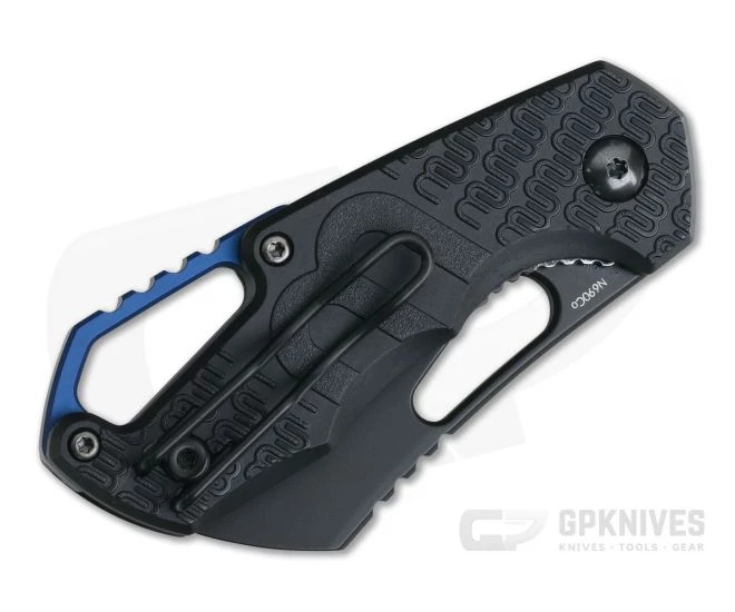 MKM Mikita Voxnaes Isonzo Cleaver Black Plain N690Co Black FRN FX03-2PBK 4 MKM Mikita Voxnaes Isonzo Cleaver Black Plain N690Co Black FRN FX03-2PBK - Image 2