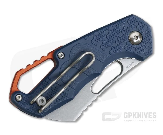 MKM Mikita Voxnaes Isonzo Cleaver Stonewashed Plain N690Co Blue FRN FX03-2PBL 4 MKM Mikita Voxnaes Isonzo Cleaver Stonewashed Plain N690Co Blue FRN FX03-2PBL - Image 2