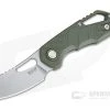 MKM Mikita Voxnaes Isonzo Cleaver Stonewashed Plain N690Co Green FRN FX03-2PGR 2 MKM Mikita Voxnaes Isonzo Cleaver Stonewashed Plain N690Co Green FRN FX03-2PGR -Outlet Flippers Store fx03 2pgr 2