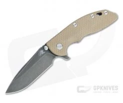 Hinderer XM-18 3.5" Spear Point 20CV Coyote G10 Battle Black DLC Tri-Way Flipper 1274