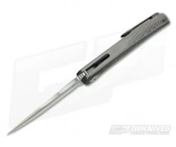 Reate Knives JACK Integral Satin M390 Marbled Carbon Fiber Bead Blast Titanium Frame Lock Flipper -Outlet Flippers Store jack 002 3