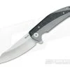 Reate Knives K-1 Marble Carbon Fiber RWL34 Satin Flipper -Outlet Flippers Store k1 v1 1