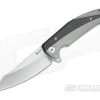 Reate Knives K-1 Carbon Fiber RWL34 Stonewash Flipper -Outlet Flippers Store k1 v5 1