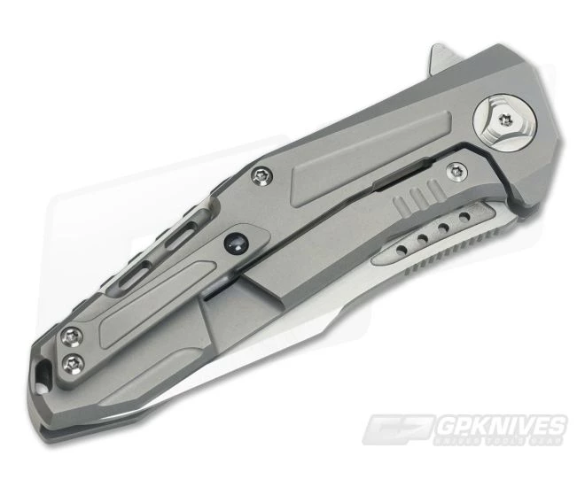 Reate Knives K-3 Mokuti Inlay Drop Point CTS-204P Flipper 4 Reate Knives K-3 Mokuti Inlay Drop Point CTS-204P Flipper - Image 2