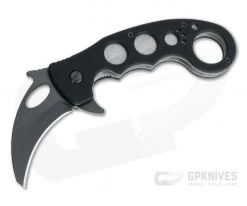 Emerson Folding Karambit Flipper Black Reinforced Tip