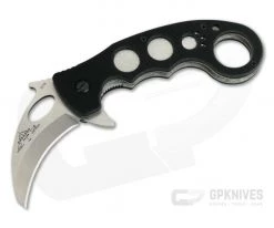 Emerson Folding Karambit Flipper Stonewashed Reinforced Tip
