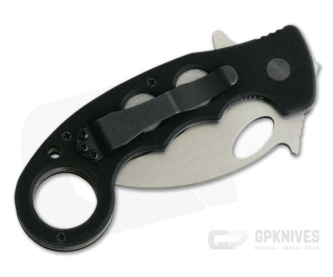 Emerson Folding Karambit Flipper Stonewashed Reinforced Tip 4 Emerson Folding Karambit Flipper Stonewashed Reinforced Tip - Image 2
