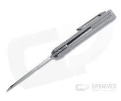 Pena Knives X Series KICKSTOP Flipper Apache Jigged Titanium Folding Knife -Outlet Flippers Store kfa jt 3