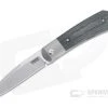 Pena Knives X Series KICKSTOP Flipper Apache Black Canvas Micarta Folding Knife -Outlet Flippers Store kfa kcm 1