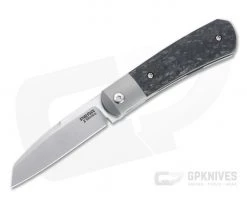 Pena Knives X Series KICKSTOP Flipper Apache Marbled Carbon Fiber Folding Knife